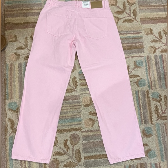 Cotton On Spring pink denim pants Size: 8. - Picture 3 of 3